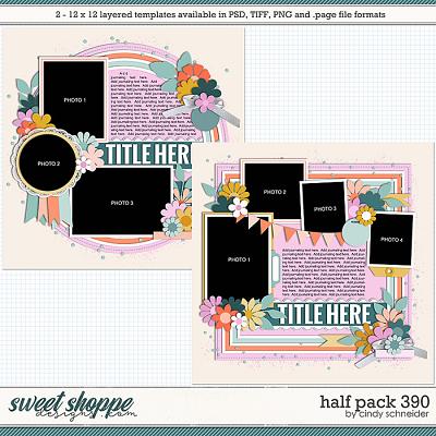 Cindy's Layered Templates - Half Pack 390 by Cindy Schneider