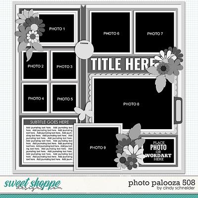 Cindy's Layered Templates - Photo Palooza 508 by Cindy Schneider