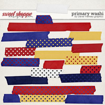 Primary Washi by Clever Monkey Graphics