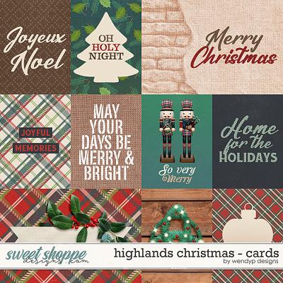 Highlands Christmas - Cards by WendyP Designs