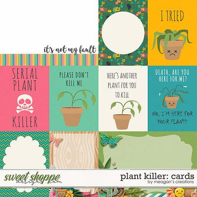 Plant Killer: Cards by Meagan's Creations