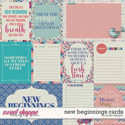 New Beginnings Cards by JoCee Designs