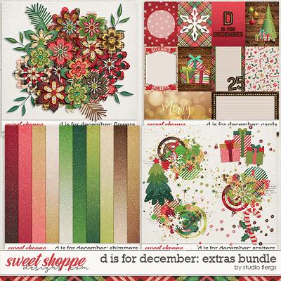 D is for December: EXTRAS BUNDLE by Studio Flergs