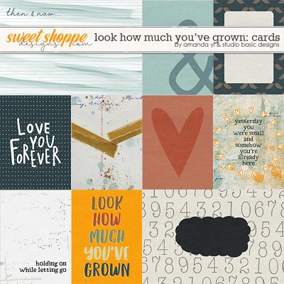 Look How Much You've Grown Cards by Amanda Yi and Studio Basic Look How Much You've Grown Cards by Amanda Yi and Studio Basic
