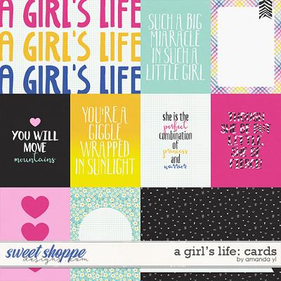 A Girl's Life: Cards by Amanda Yi