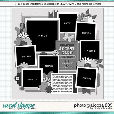 Cindy's Layered Templates - Photo Palooza 209 by Cindy Schneider