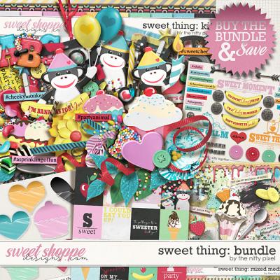 SWEET THING | BUNDLE by The Nifty Pixel