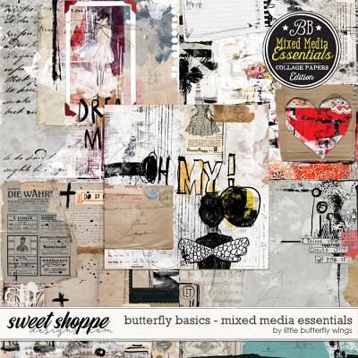 Butterfly Basics - Mixed Media Essentials - Collage Papers