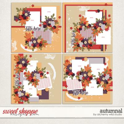 Autumnal Layered Templates by Amber