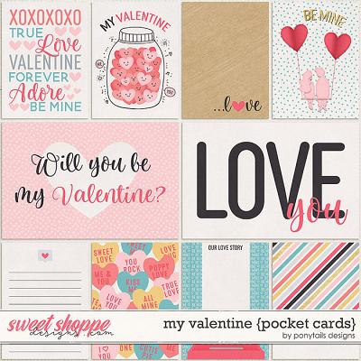 My Valentine Pocket Cards by Ponytails