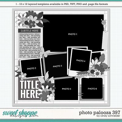 Cindy's Layered Templates - Photo Palooza 397 by Cindy Schneider