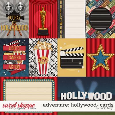 Adventure: Hollywood- CARDS by Studio Flergs