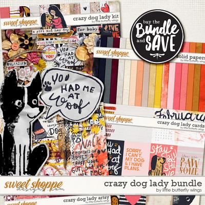 Crazy Dog Lady bundle by Little Butterfly Wings