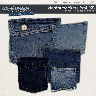 Denim Pockets {Vol 02} by Christine Mortimer