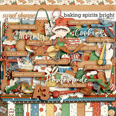 Baking Spirits Bright by LJS Designs  