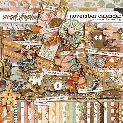 November Calendar Kit by Connection Keeping