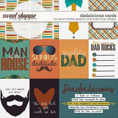Dadalicious Cards by Clever Monkey Graphics and Studio Basic Designs 