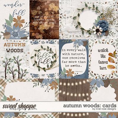 Autumn Woods: Cards by River Rose Designs