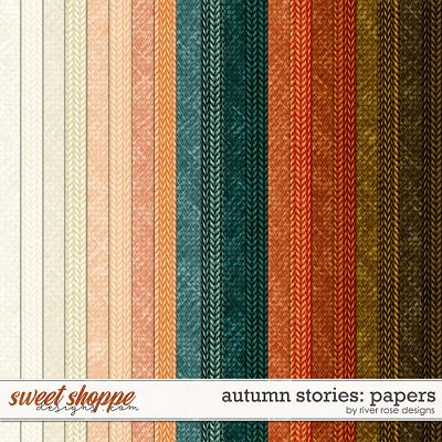 Autumn Stories: Papers by River Rose Designs