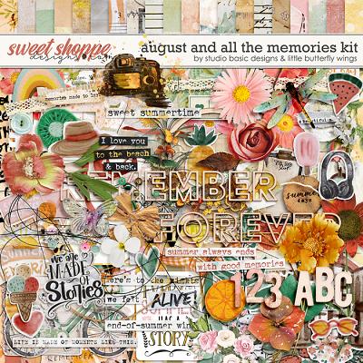August And All The Memories... Kit by Studio Basic & Little Butterfly Wings