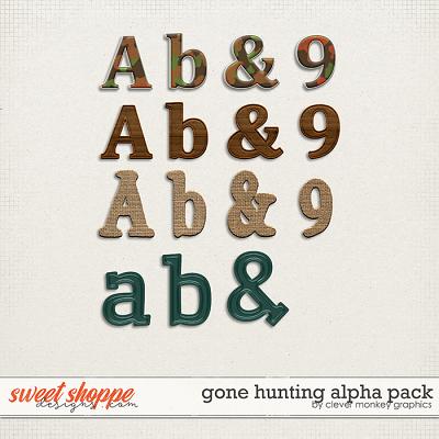 Gone Hunting Alpha Pack by Clever Monkey Graphics  