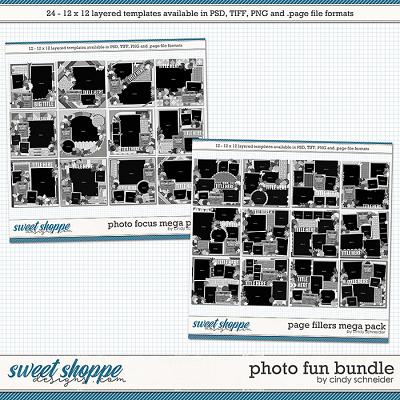 Cindy's Layered Templates - Photo Fun Bundle by Cindy Schneider