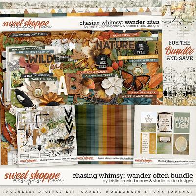 Chasing Whimsy: Wander Often Bundle by Kristin Cronin-Barrow and Studio Basic Designs