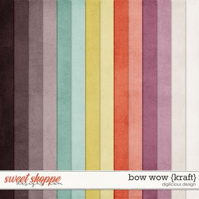Bow Wow {Kraft} by Digilicious Design