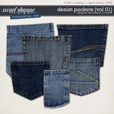 Denim Pockets {Vol 01} by Christine Mortimer