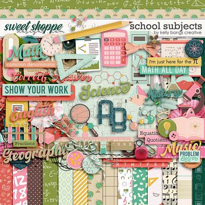 School Subjects by Kelly Bangs Creative