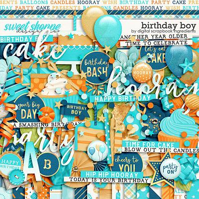 Birthday Boy by Digital Scrapbook Ingredients