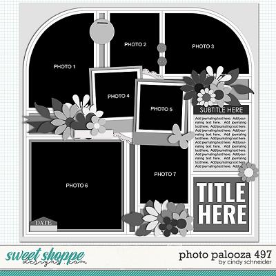 Cindy's Layered Templates - Photo Palooza 497 by Cindy Schneider