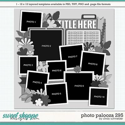 Cindy's Layered Templates - Photo Palooza 295 by Cindy Schneider