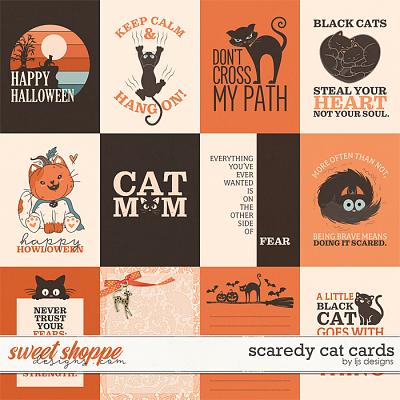 Scaredy Cat Cards by LJS Designs