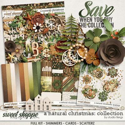 A Natural Christmas: COLLECTION & *FWP* by Studio Flergs
