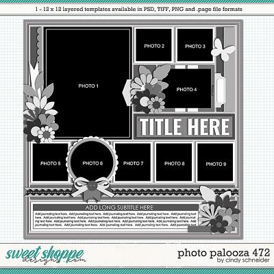 Cindy's Layered Templates - Photo Palooza 472 by Cindy Schneider