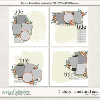4 Story: Sand And Sea by LJS Designs 
