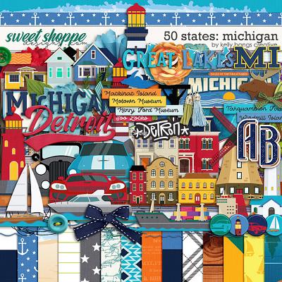 50 States: Michigan by Kelly Bangs Creative