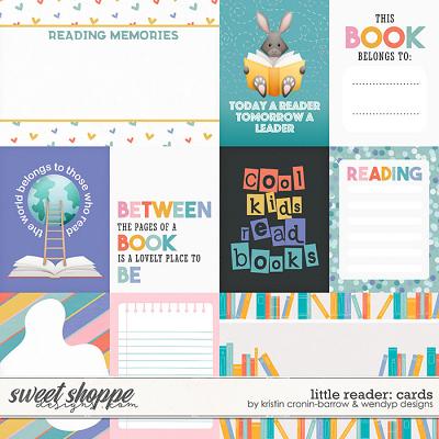 Little Reader- Cards by Kristin Cronin-Barrow & WendyP Designs