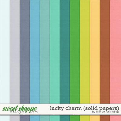Lucky Charm (solid papers) by Little Butterfly Wings
