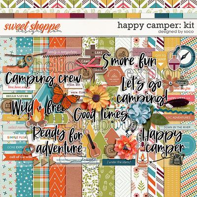 Happy Camper: Kit | Designed by Soco