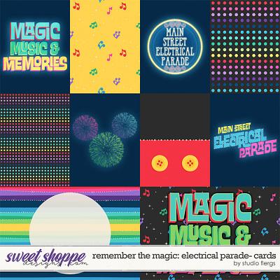 Remember the Magic: ELECTRICAL PARADE- CARDS by Studio Flergs
