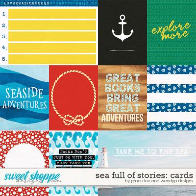 Sea Full of Stories: Cards by Grace Lee and WendyP Designs