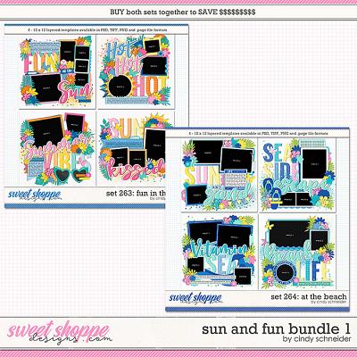 Cindy's Layered Templates - Sun and Fun Bundle 1 by Cindy Schneider