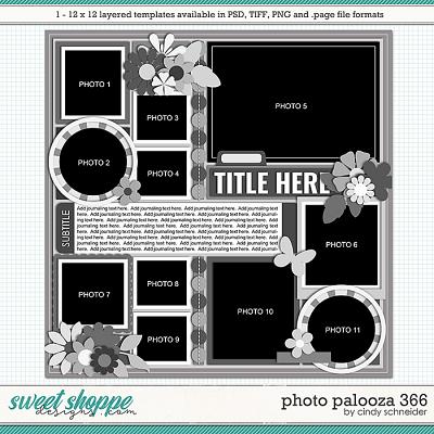 Cindy's Layered Templates - Photo Palooza 366 by Cindy Schneider