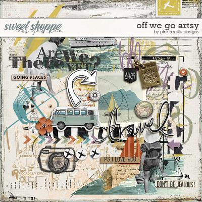 Off We Go Artsy by Pink Reptile Designs