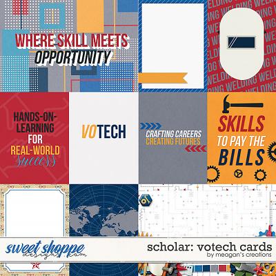 Scholar: Votech Cards by Meagan's Creations