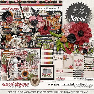 We Are Thankful: Collection + FWP by River Rose Designs
