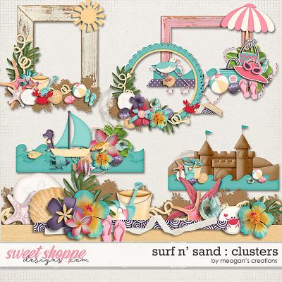 Surf N' Sand : Clusters by Meagan's Creations