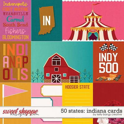 50 States: Indiana Cards by Kelly Bangs Creative